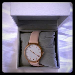 Katie Loxton Rose Pink Watch